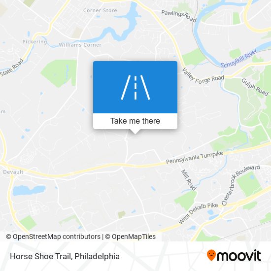 Mapa de Horse Shoe Trail