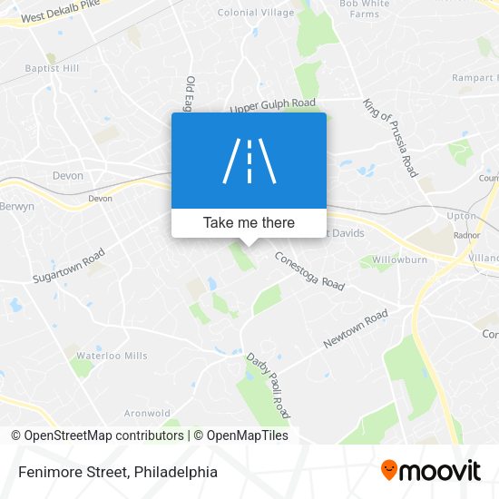 Mapa de Fenimore Street