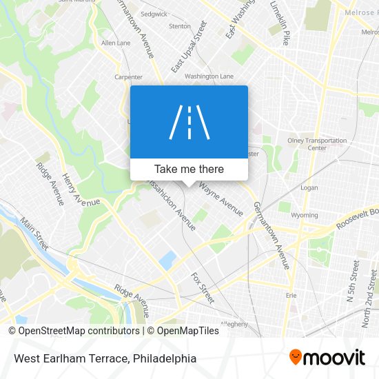 West Earlham Terrace map