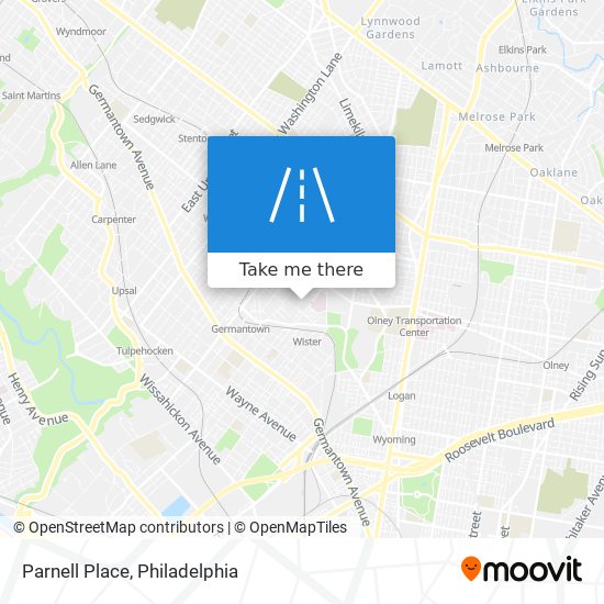 Parnell Place map