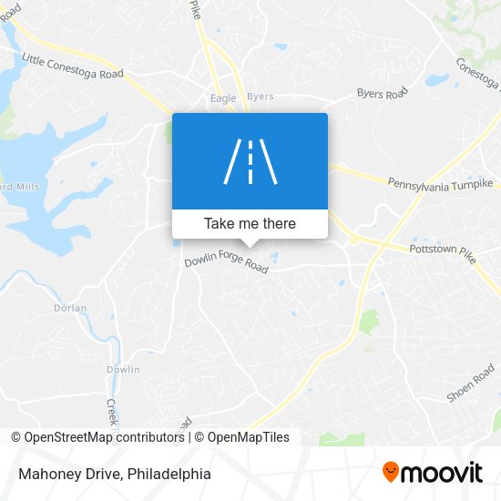 Mapa de Mahoney Drive