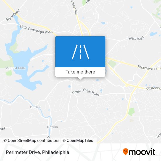 Perimeter Drive map