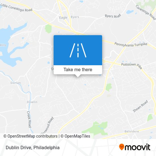 Mapa de Dublin Drive