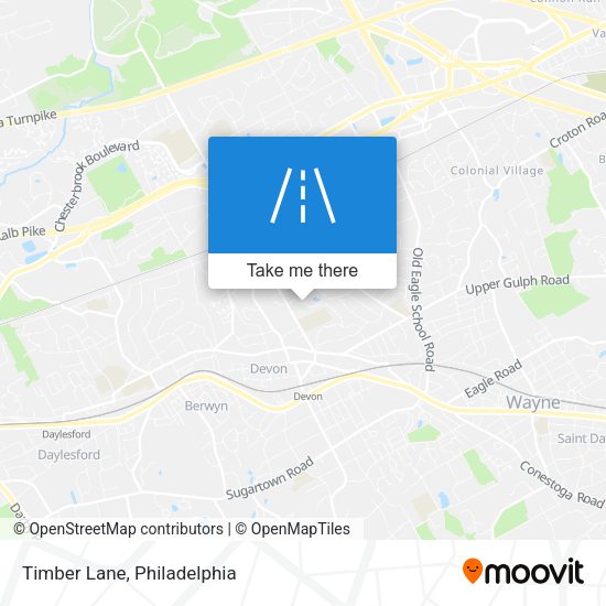 Mapa de Timber Lane