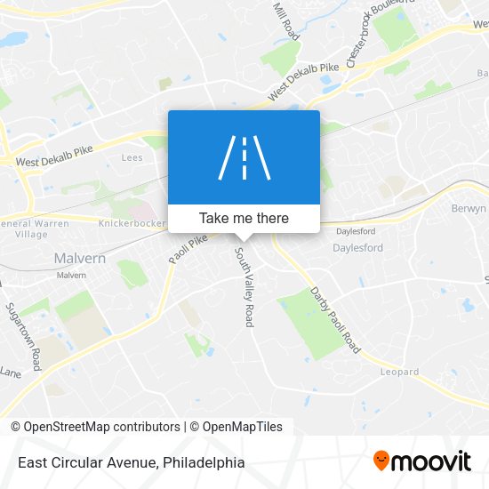 East Circular Avenue map