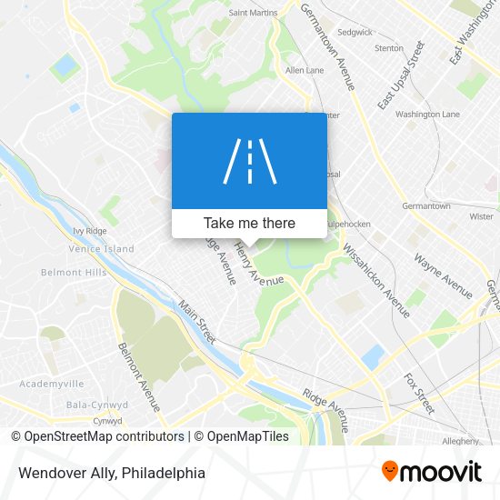 Wendover Ally map
