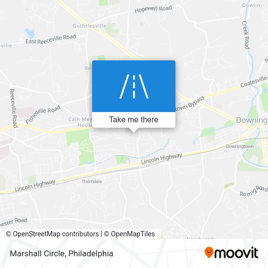 Mapa de Marshall Circle