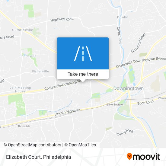 Elizabeth Court map