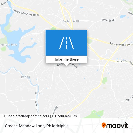 Mapa de Greene Meadow Lane