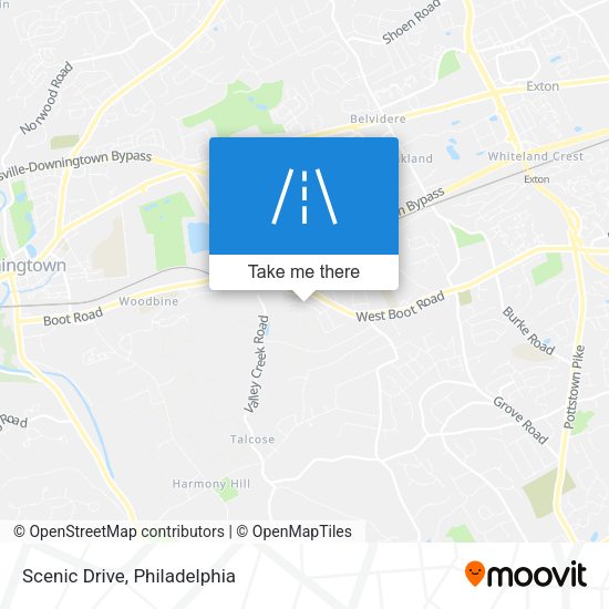 Mapa de Scenic Drive