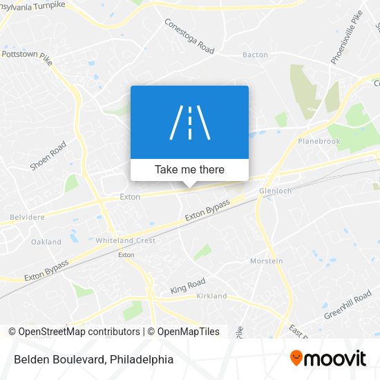 Mapa de Belden Boulevard