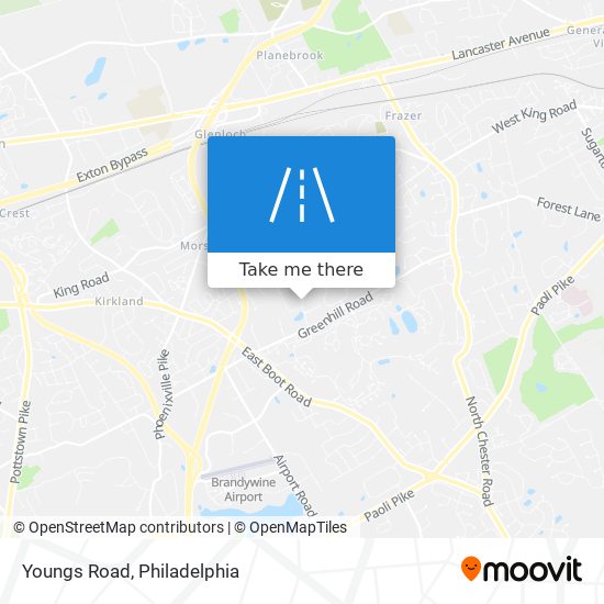 Mapa de Youngs Road