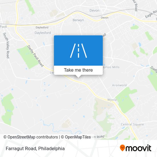 Farragut Road map