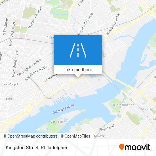 Mapa de Kingston Street