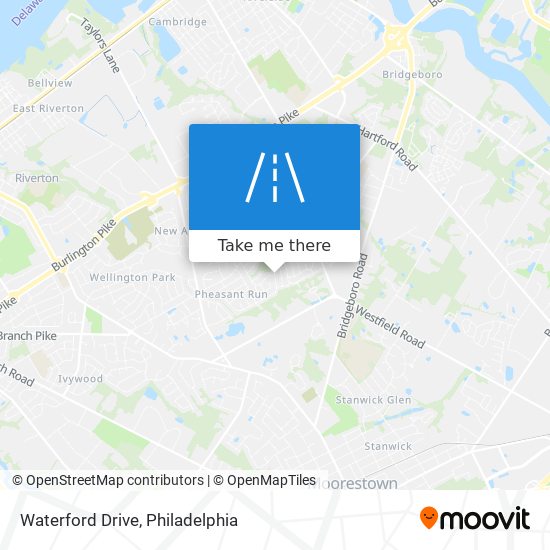 Waterford Drive map