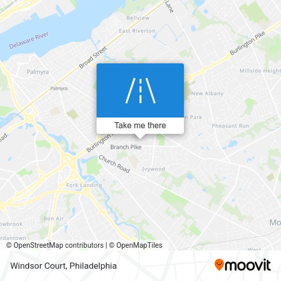 Mapa de Windsor Court