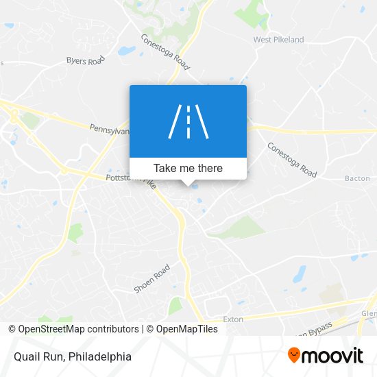 Mapa de Quail Run