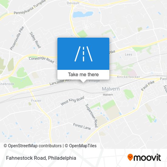 Mapa de Fahnestock Road