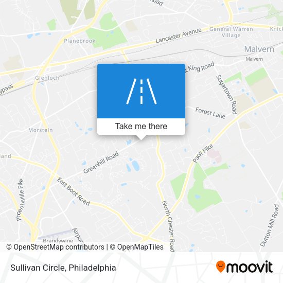 Sullivan Circle map