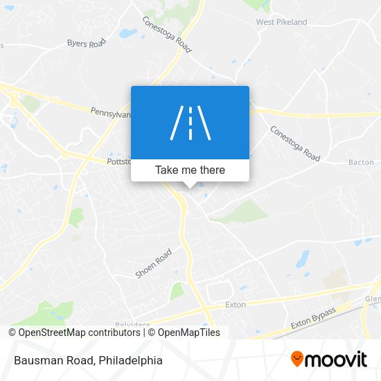 Mapa de Bausman Road