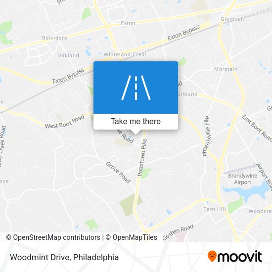 Woodmint Drive map