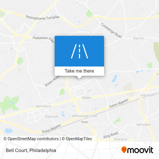 Mapa de Bell Court