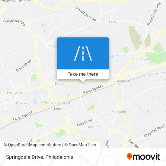 Springdale Drive map