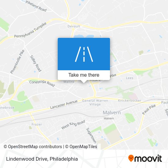 Mapa de Lindenwood Drive