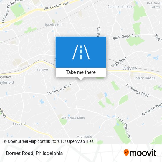Mapa de Dorset Road