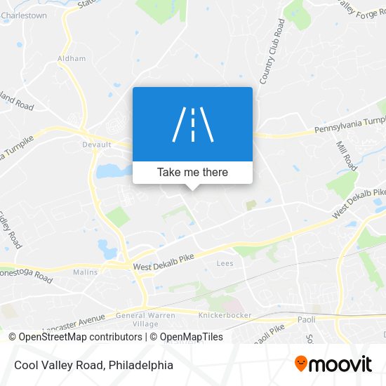 Mapa de Cool Valley Road