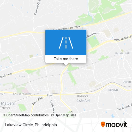 Mapa de Lakeview Circle