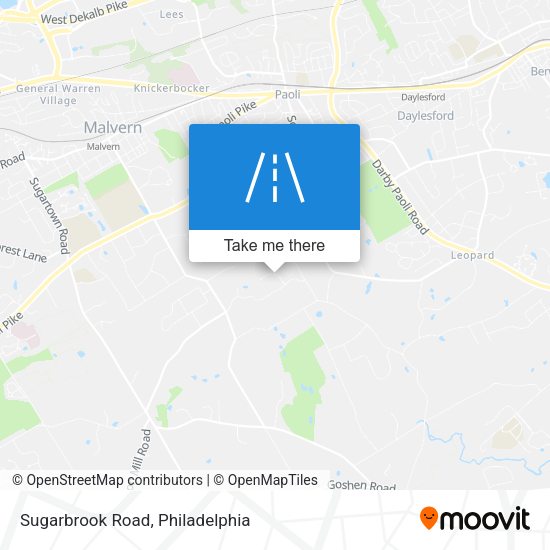 Mapa de Sugarbrook Road