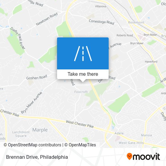 Mapa de Brennan Drive