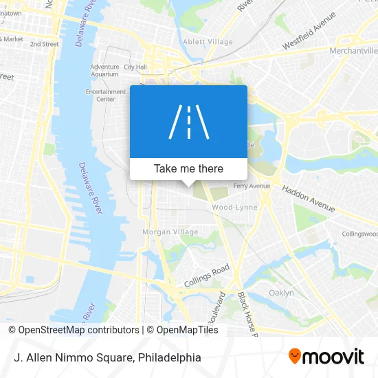 J. Allen Nimmo Square map