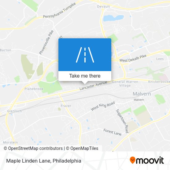 Mapa de Maple Linden Lane