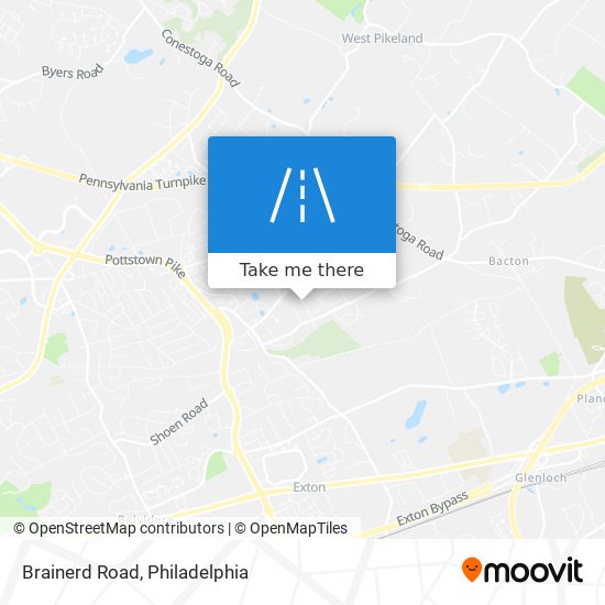 Mapa de Brainerd Road