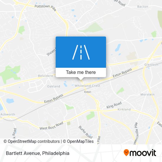 Bartlett Avenue map