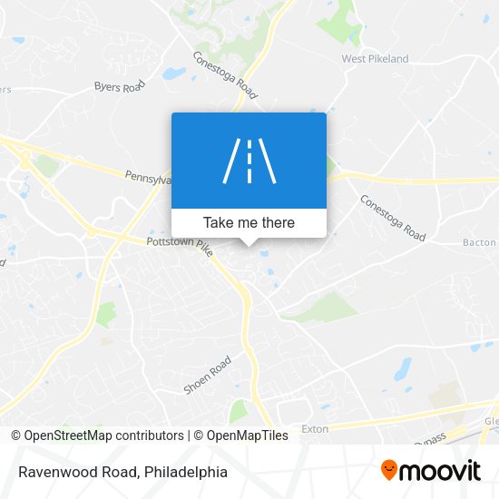 Ravenwood Road map