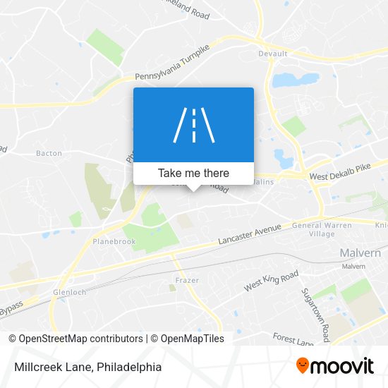Mapa de Millcreek Lane