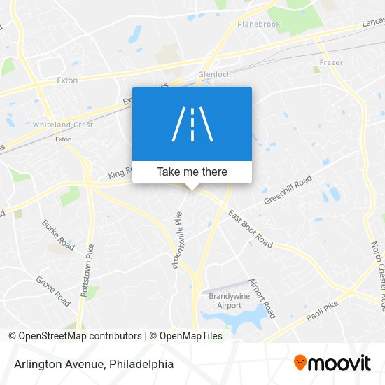 Arlington Avenue map