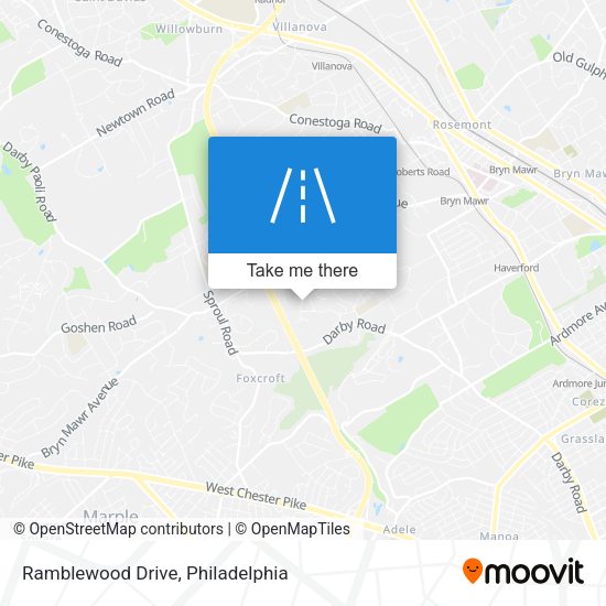 Mapa de Ramblewood Drive