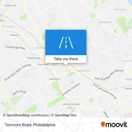 Tenmore Road map