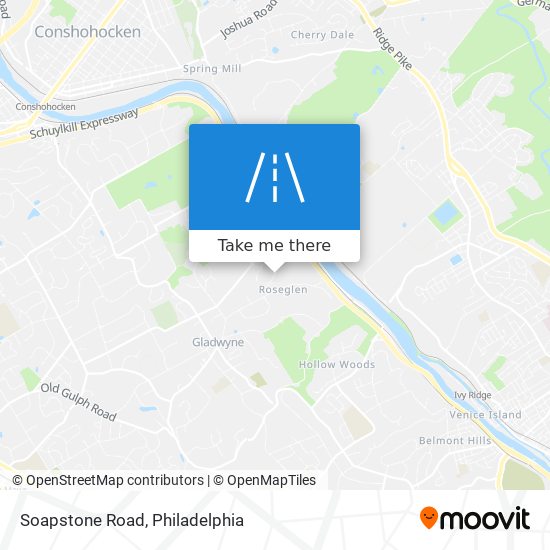 Soapstone Road map