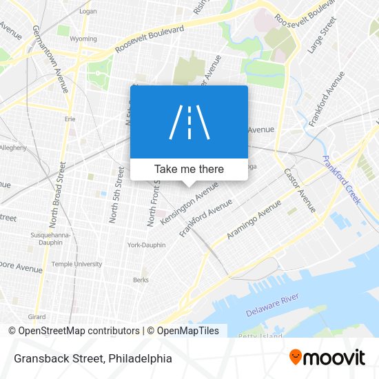 Mapa de Gransback Street