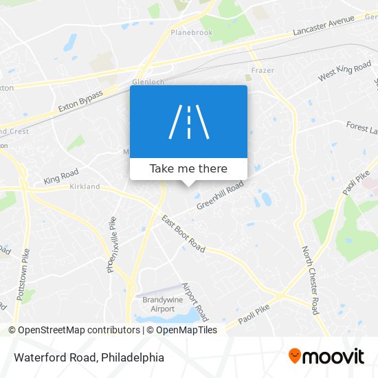 Waterford Road map