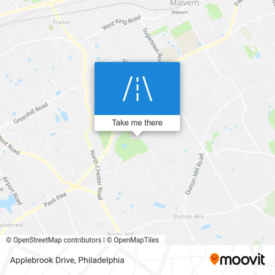 Applebrook Drive map