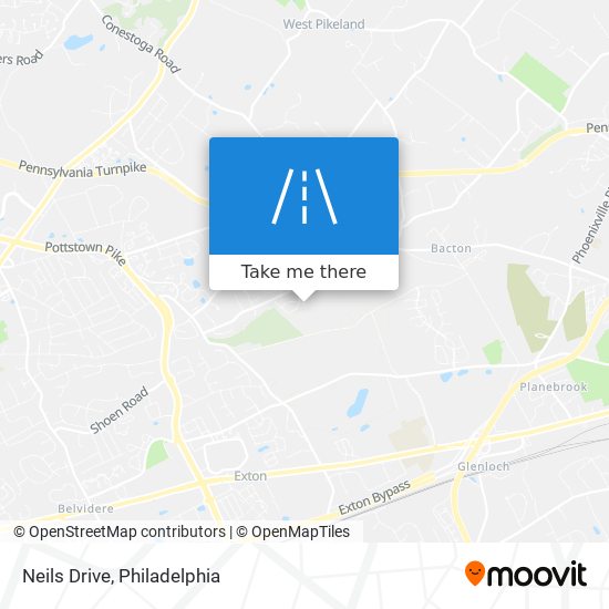 Mapa de Neils Drive