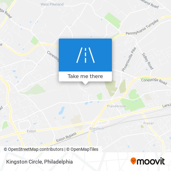 Kingston Circle map