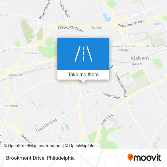 Mapa de Brookmont Drive