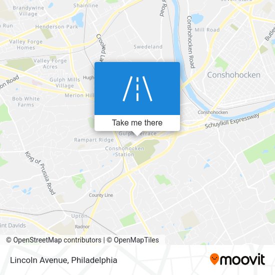 Lincoln Avenue map